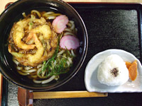 かき揚げうどん